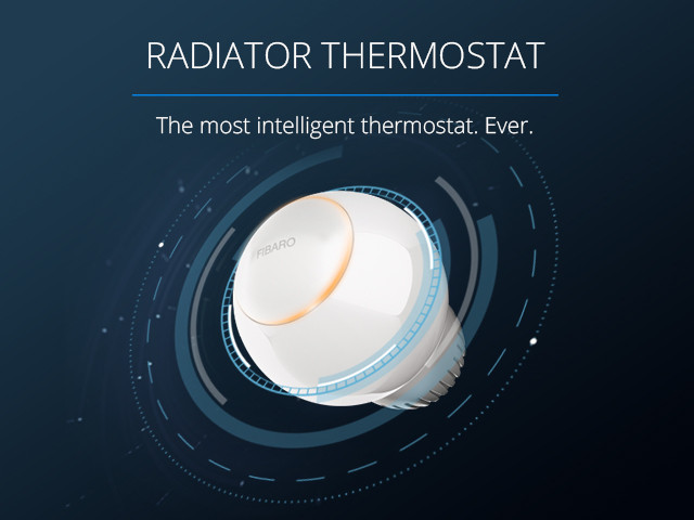 Радиаторный термостат FIBARO Heat Controller