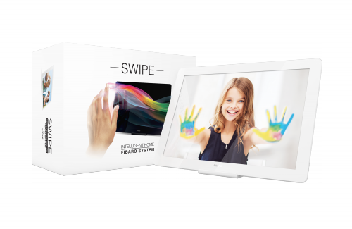 Панель управления FIBARO SWIPE Панель управления с помощью жестов Fibaro SWIPE