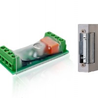 Комплект из реле и личинки для управления электромеханическим замком