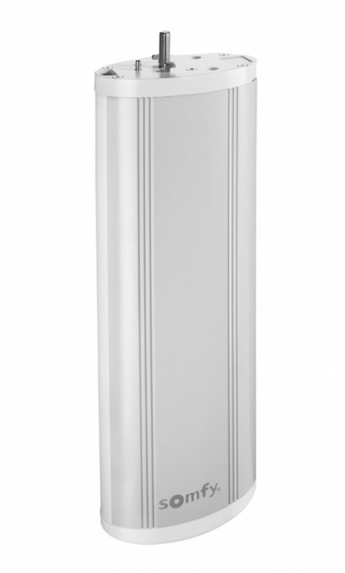 Горизонтальный карниз с электроприводом Somfy MoveLite 35 WT Бесшумный электрокарниз для штор Somfy