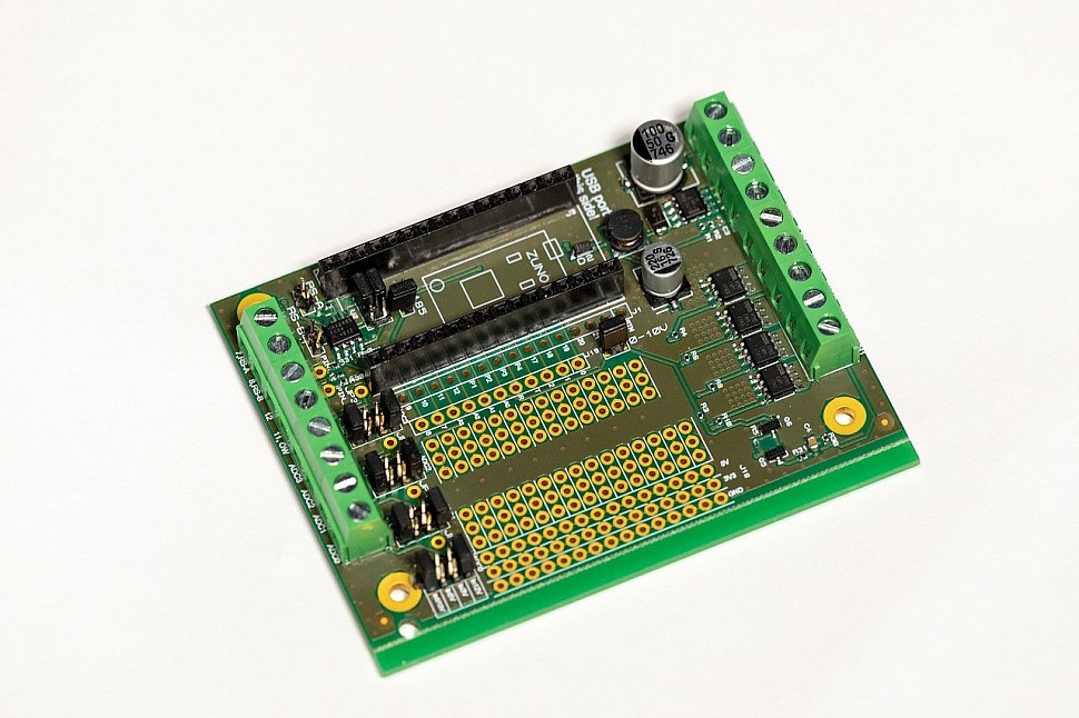 Z-Uno Shield — Многофункциональное Z-Wave устройство в корпусе на DIN-рейку