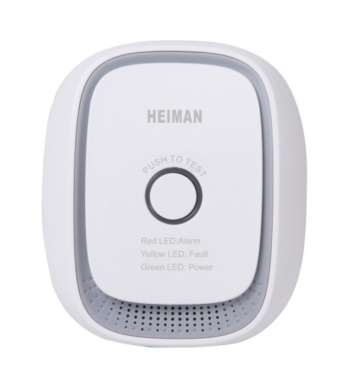 Датчик утечки бытового газа Heiman Интеллектуальный датчик горючих газов с сверхнизким энергопотреблением