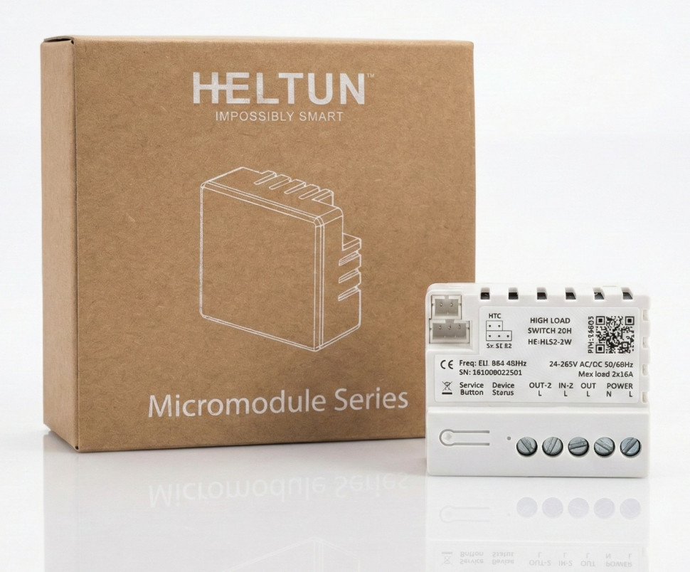 Релейный переключатель двухканальный