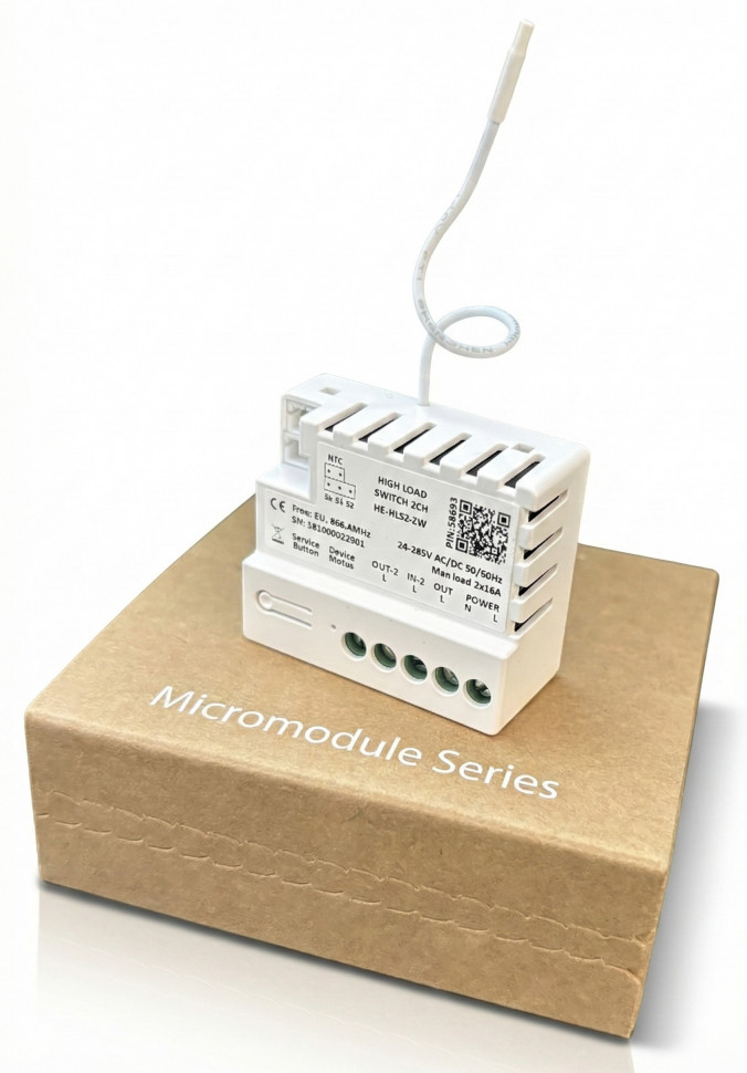 Релейный переключатель двухканальный