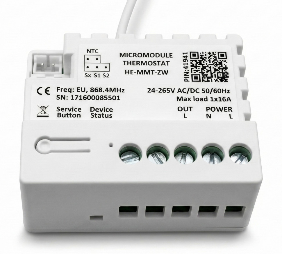 Релейный переключатель одноканальный термостат