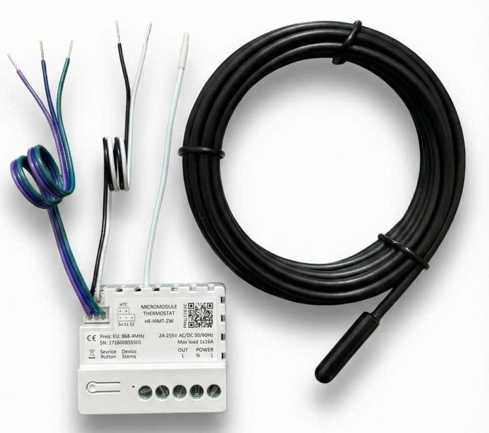 Релейный переключатель одноканальный термостат