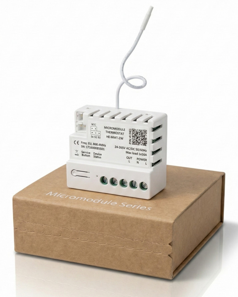 Релейный переключатель одноканальный термостат