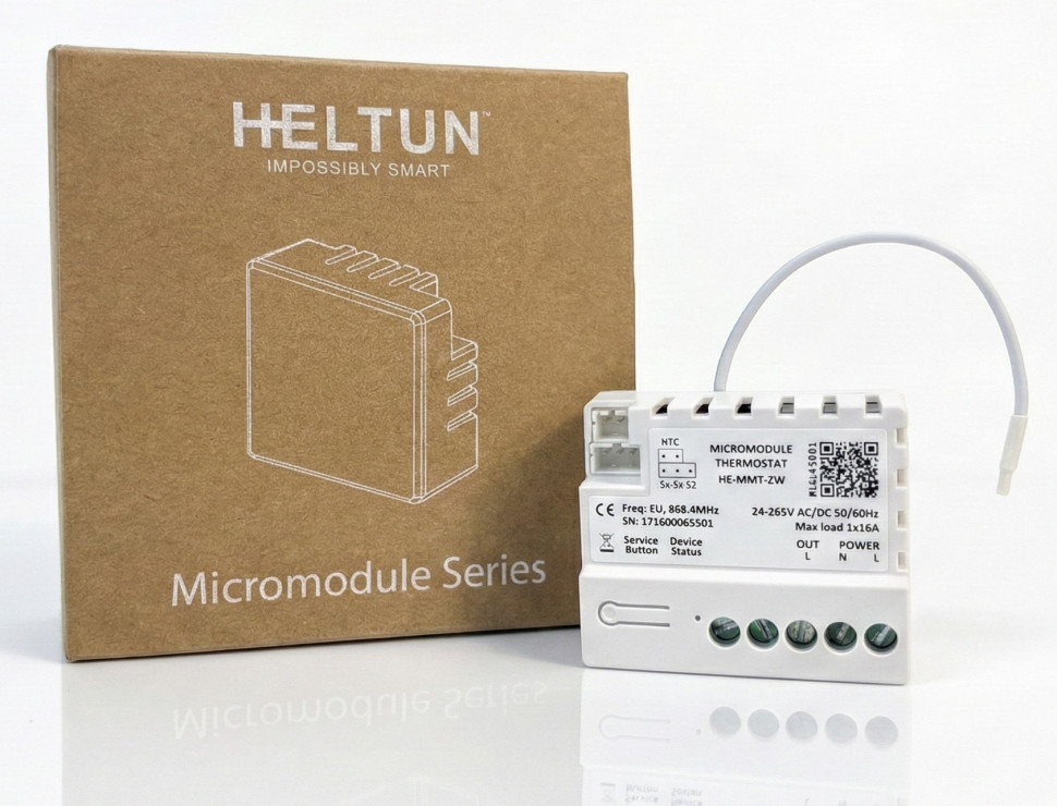 Релейный переключатель одноканальный термостат